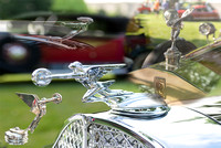 Classic Hood Ornaments from the KC Art Institute Art Of The Car Show 2016