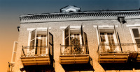 Balconies Above Chartres Street