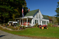 Farm House and Red Tractor