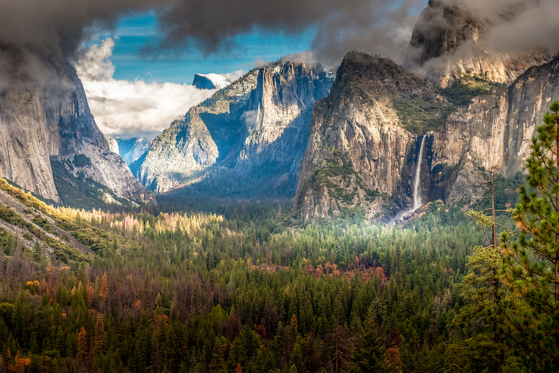 Yosemite Valley and Falls