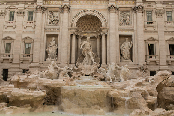 Treve Fountain in Rome_DSC7270