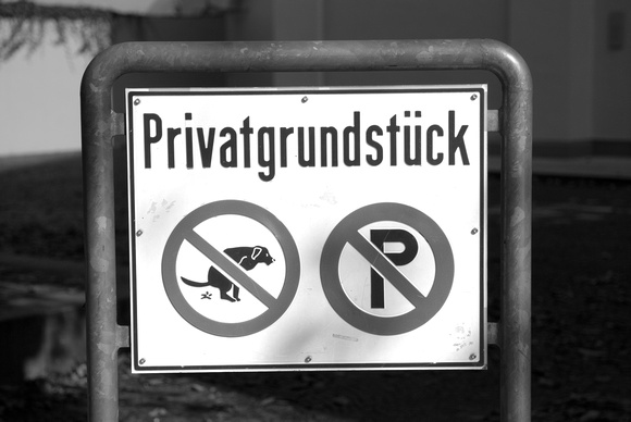 No Pooping or Parking-Freiberg