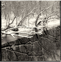 Little Miami River Reflection-Fort Ancient 1993