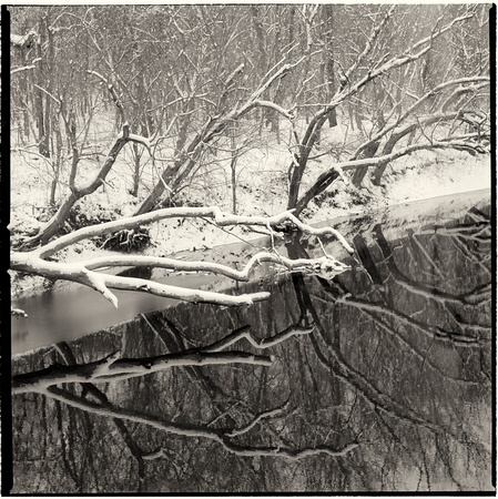 Little Miami River Reflection-Fort Ancient 1993